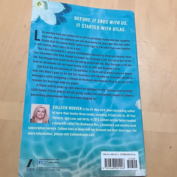 It Starts With Us by Colleen Hoover - Picture 2 of 6